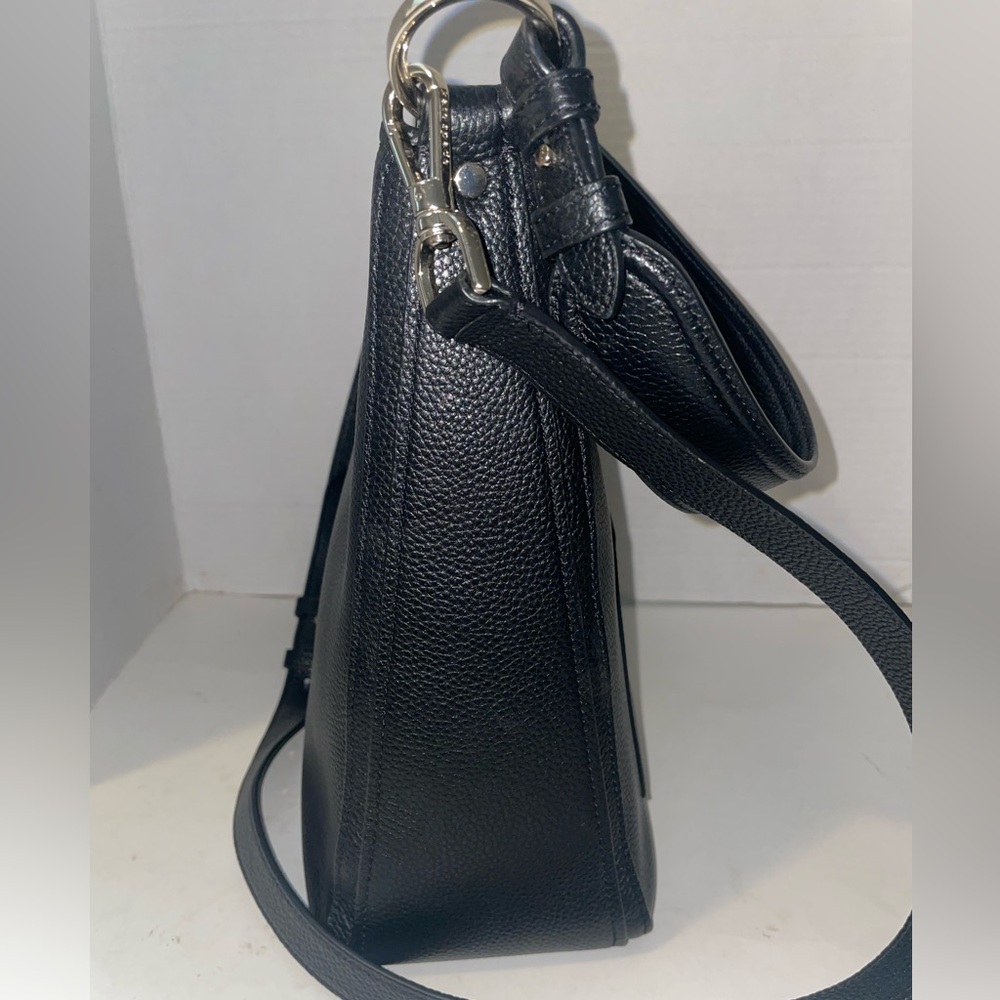 kate spade Black Pebbled Leather Hobo Bag - Picture 10 of 16